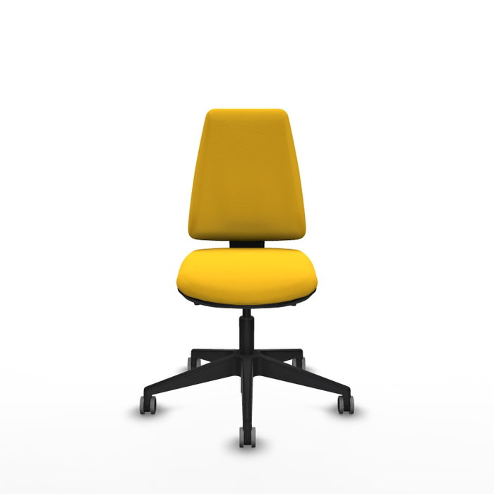 PIQUERAS Y CRESPO Silla de oficina Elche Amarillo con mecanismo Asincro PIQUERAS Y CRESPO Silla de oficina Elche Amarillo con mecanismo Asincro