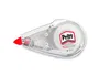 Pritt Corrector en Cinta Roller Mini 4.2 mm x 7 m, Blanco, Reciclado 50%, Punta Flexible para Tinta Líquida y Gel, Ideal para Oficina y Escuela