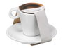 VESSIA Taza de café boca ancha 90ml Blanco, Pack de 36 unidades