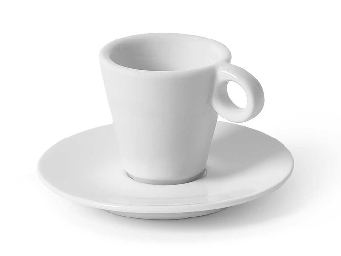 VESSIA Taza de café boca ancha 90ml Blanco, Pack de 36 unidades VESSIA Taza de café boca ancha 90ml Blanco, Pack de 36 unidades