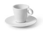 VESSIA Taza de café boca ancha 90ml Blanco, Pack de 36 unidades