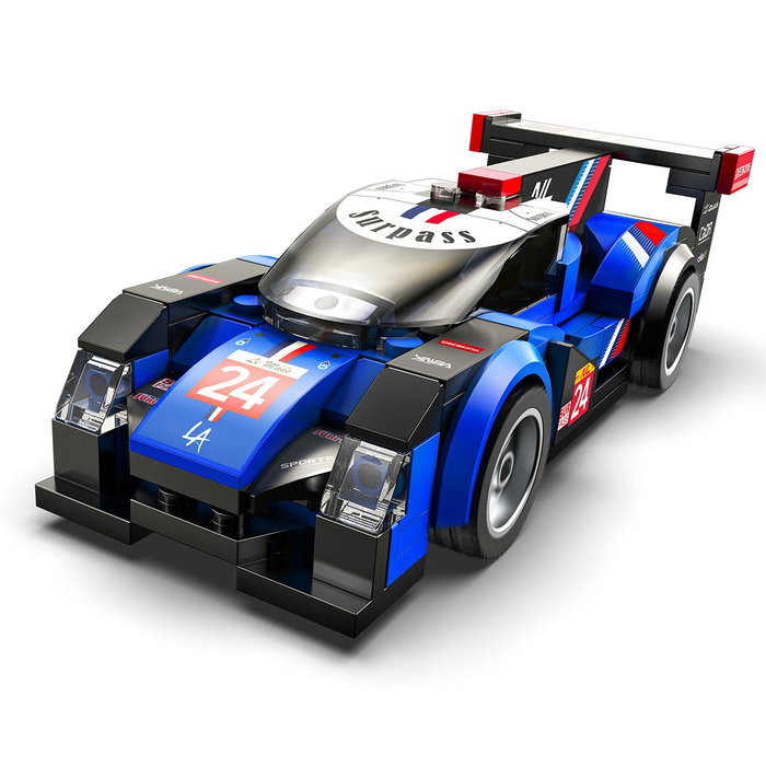 DEQUBE Supersonic Star 164 Pzas Coches Deportivos de Construcción para Niños +8 Años