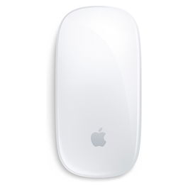 Apple Magic Mouse - Ratón inalámbrico blanco con superficie Multi-Touch para Mac, iPad y iPhone