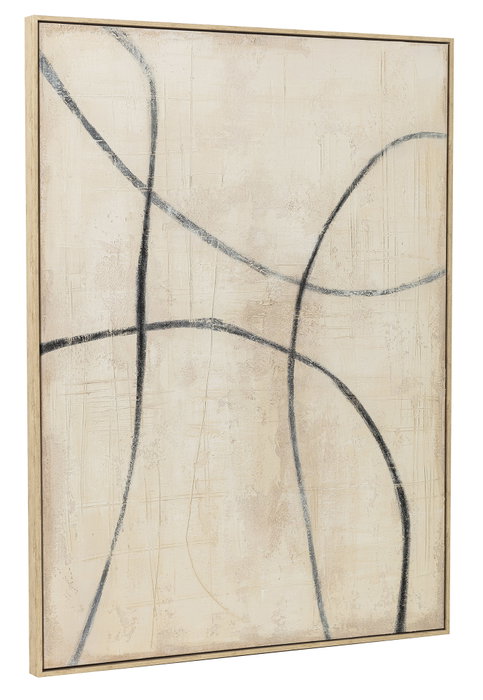 DKD Home Decor Cuadro Lienzo Abstracto Pack de 2