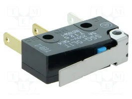 Aratas (Formerly Omron Components) Microconmutador SNAP ACTION SSG-5L1T con palanca SPDT