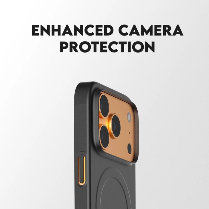 PanzerGlass CARE SL1M Case Black con MagSafe para iPhone 17 Pro