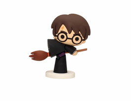 SD Toys Figura Harry Potter Mini - Figura de Colección de Goma Rígida de 6 cm con Peana