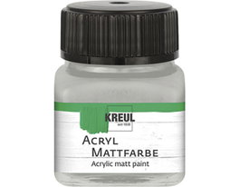 Kreul Pintura acrílica mate plata 20ml