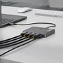 StarTech Adaptador USB-C a 4x HDMI 4K 60Hz con PD 140W Gris