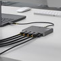 Cable USB Startech QUAD-USB-HDMI-ADAPT Gris