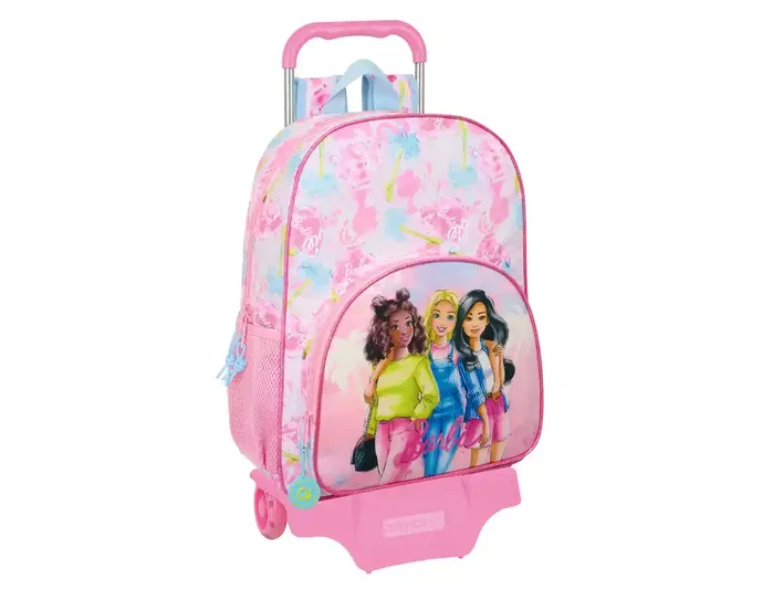 Safta Mochila modelo 180 con carro 905 Barbie Painterly