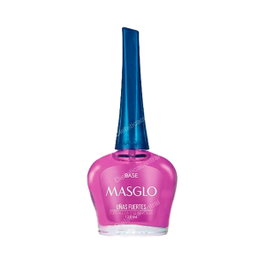 MASGLO Base Uñas Fuertes Tratamiento Fortalecedor 13.5 ml