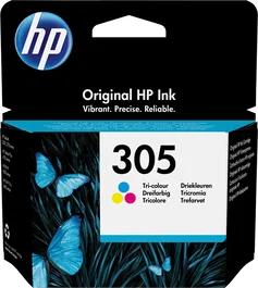 HP 305 Cartucho de tinta varios colores 3YM60AE, 100 páginas