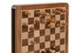 DKD Home Decor Juego de Ajedrez Magnético de Acacia y Arce Marrón