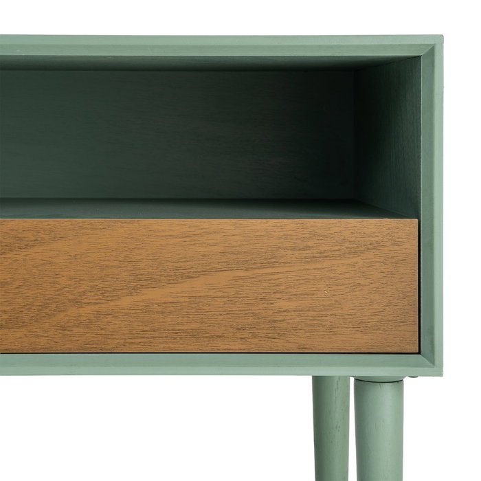 Mesita Verde Dm Dormitorio 50 X 35 X 50 cm