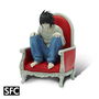 Abystyle Figura Death Note L PVC Escala 1/10 - Figura de Colección Oficial