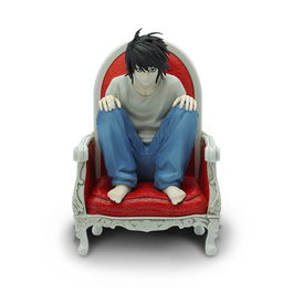 Abystyle Figura Death Note L PVC Escala 1/10 - Figura de Colección Oficial