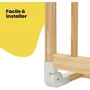 Safety 1st Barandilla de Cama Madera Natural 110 cm SAF3220660006236 Compatible con Camas +160cm FSC