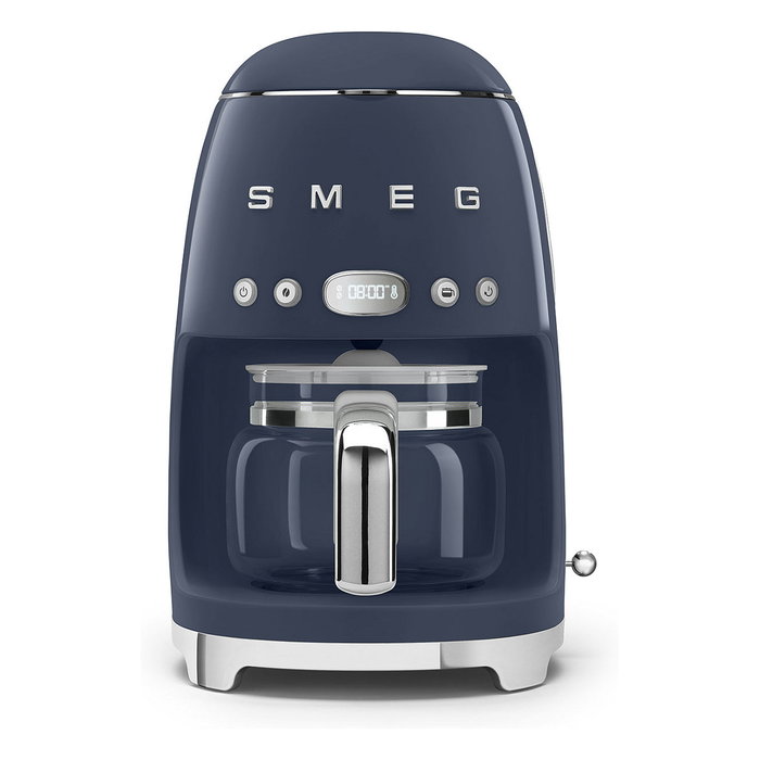 Smeg DCF02NBEU Máquina de Café Espresso Filtro, 12 Tazas, 1.4L, 1050W, Azul Marino Smeg DCF02NBEU Máquina de Café Espresso Filtro, 12 Tazas, 1.4L, 1050W, Azul Marino