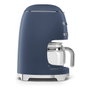 Smeg DCF02NBEU Máquina de Café Espresso Filtro, 12 Tazas, 1.4L, 1050W, Azul Marino