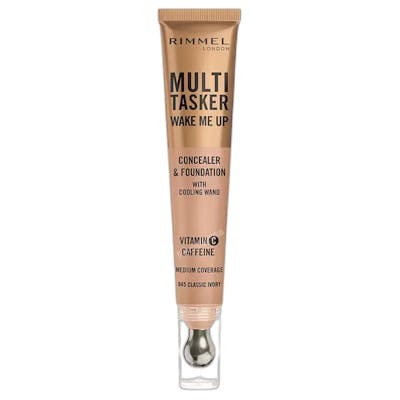 Rimmel London Multi-Tasker Wake Me Up Corrector y Base de Maquillaje Classic Ivory