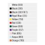 VELCRO One Wrap Strap 13mm x 200mm, 25 unidades, negro, ignífugo