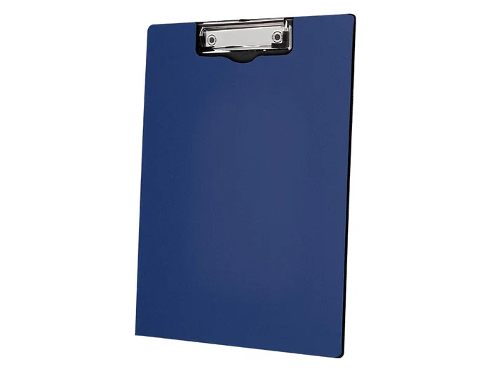 Q-connect Carpeta Miniclip Superior Din A4 Plástico 50% Reciclado Azul Grosor 2,1 mm