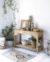 DKD Home Decor Consola Indonesia 1c24 Teca Reciclada Natural 140x37x80 cm