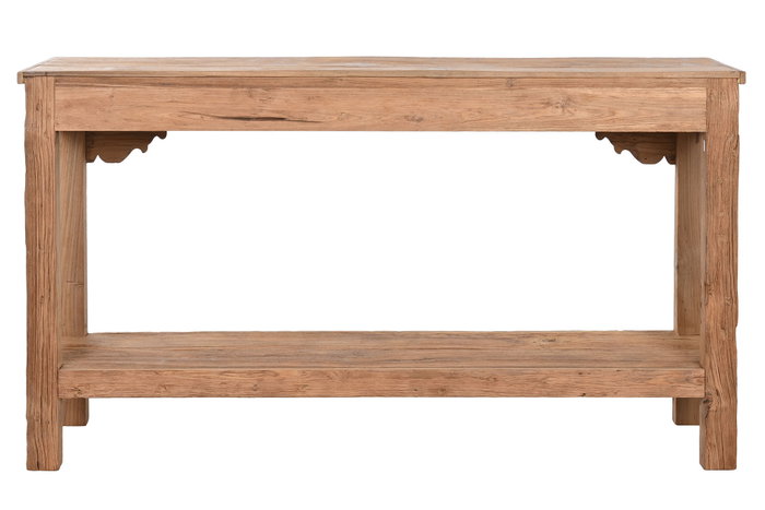 DKD Home Decor Consola Indonesia 1c24 Teca Reciclada Natural 140x37x80 cm DKD Home Decor Consola Indonesia 1c24 Teca Reciclada Natural 140x37x80 cm