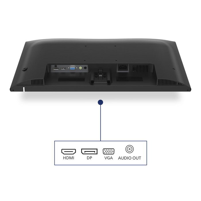 Monitor philips 23,8" 24e1n1200a 16:09 vga+hdmi ips negro