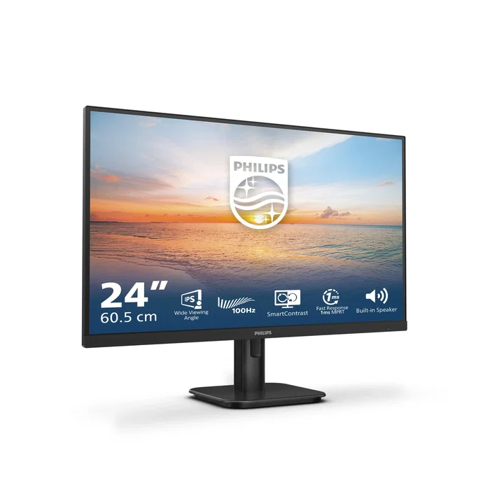 Philips 24E1N1200A/00 Monitor Full HD IPS de 23,8 pulgadas, 120Hz, Negro