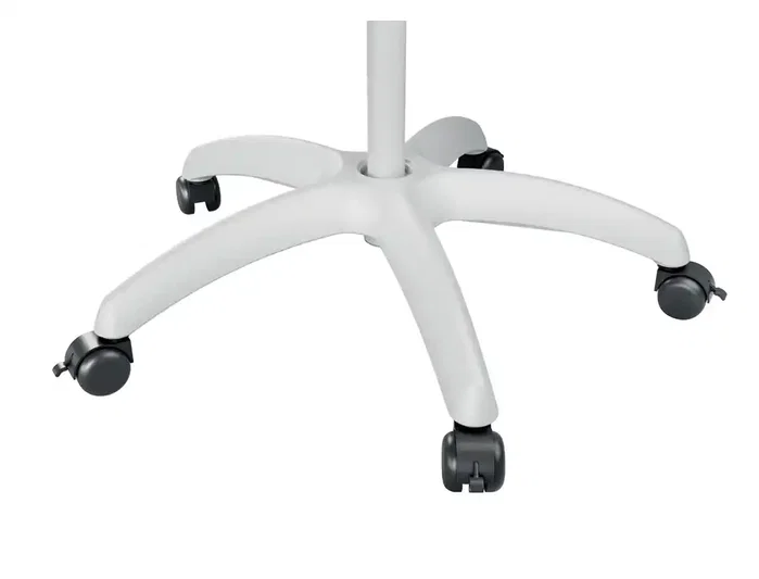 Nobo Pizarra de conferencia ecolabel Premium Plus, blanca, acero lacado magnético, móvil, 700x1860x700 mm