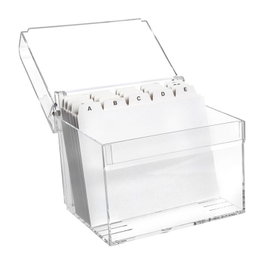 MAUL 1952805 Archivador de fichas A6 transparente