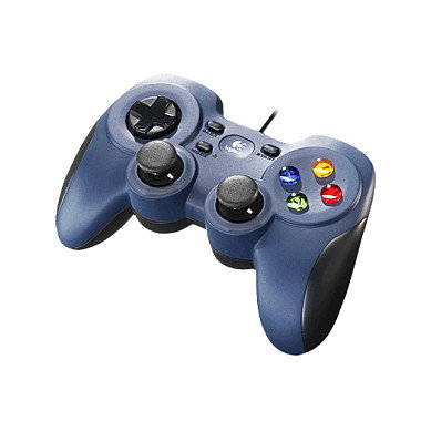 Logitech F310 Gamepad Negro / Azul USB