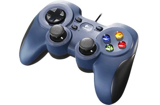 Logitech F310 Gamepad Negro / Azul USB