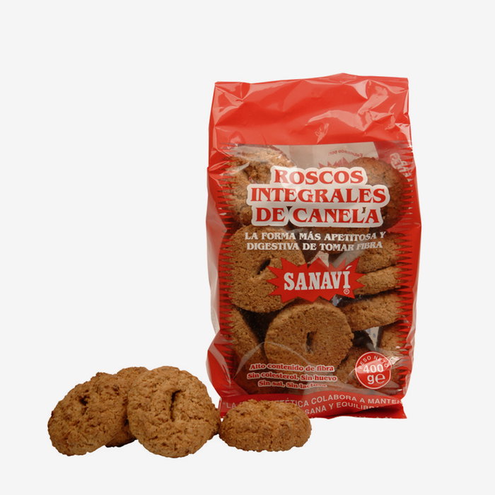 Sanavi Roscos Integrales de Canela 400g