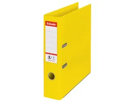 Esselte Archivador de palanca n 1 DIN A4 Lomo 75 mm Color Amarillo VIVIDA