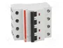 ABB S200 Interruptor magnetotérmico 4 polos 20A 6kA