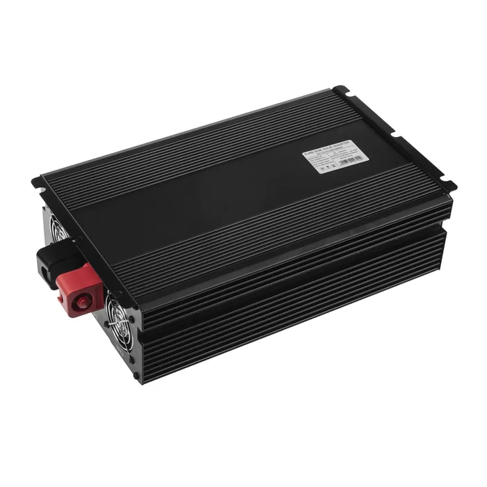Green Cell INV11 Inversor de Corriente para Coche/Auto, 12V a 230V, Onda Sinusoidal Completa, 2000W / 4000W Pico