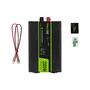 Green Cell INV11 Inversor de Corriente para Coche/Auto, 12V a 230V, Onda Sinusoidal Completa, 2000W / 4000W Pico