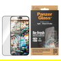 PanzerGlass Protector de Pantalla Re:fresh para iPhone 15 Pro Max, Vidrio Templado Ultra-Wide Fit con EasyAligner, Aplicación en Seco