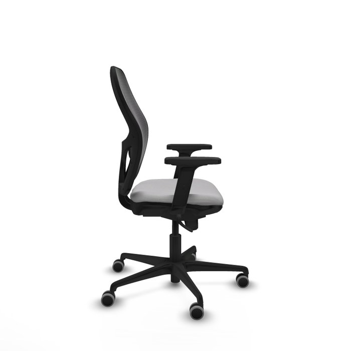 PIQUERAS Y CRESPO Silla de oficina Jorquera Gris claro y Negro