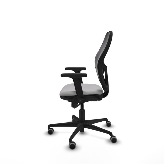 PIQUERAS Y CRESPO Silla de oficina Jorquera Gris claro y Negro