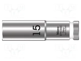 WERA Vaso HEX 15mm de 1/2 pulgada Serie 8790 HMC Deep