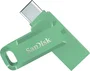 SanDisk Ultra Dual Drive Go Unidad Flash USB 128GB USB 3.2 Gen 1 (USB-A y USB-C) 400 MB/s Verde