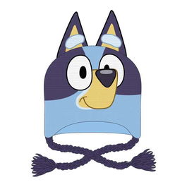 Cerdá Gorro Peruano Bluey, Talla Única, Color Azul, Edad Mínima 3 Años