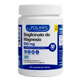 POLARIS Bisglicinato De Magnesio 850 Mg 300 Tabletas