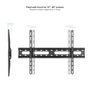 Tooq Soporte Fijo de Pared LP1082F-B para Pantallas 37-80 pulgadas, Negro