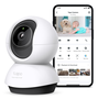 TP-Link Tapo TC74 Cámara de Seguridad IP Vigilancia Interior Bombilla con Cámara 2K 2880 x 1620 Pixeles para Techo y Escritorio