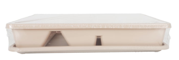 Inde Escurreplatos con Bandeja de Colores, 38.4 cm de Ancho x 46.9 cm de Largo x 8.9 cm de Alto (6 Unidades)